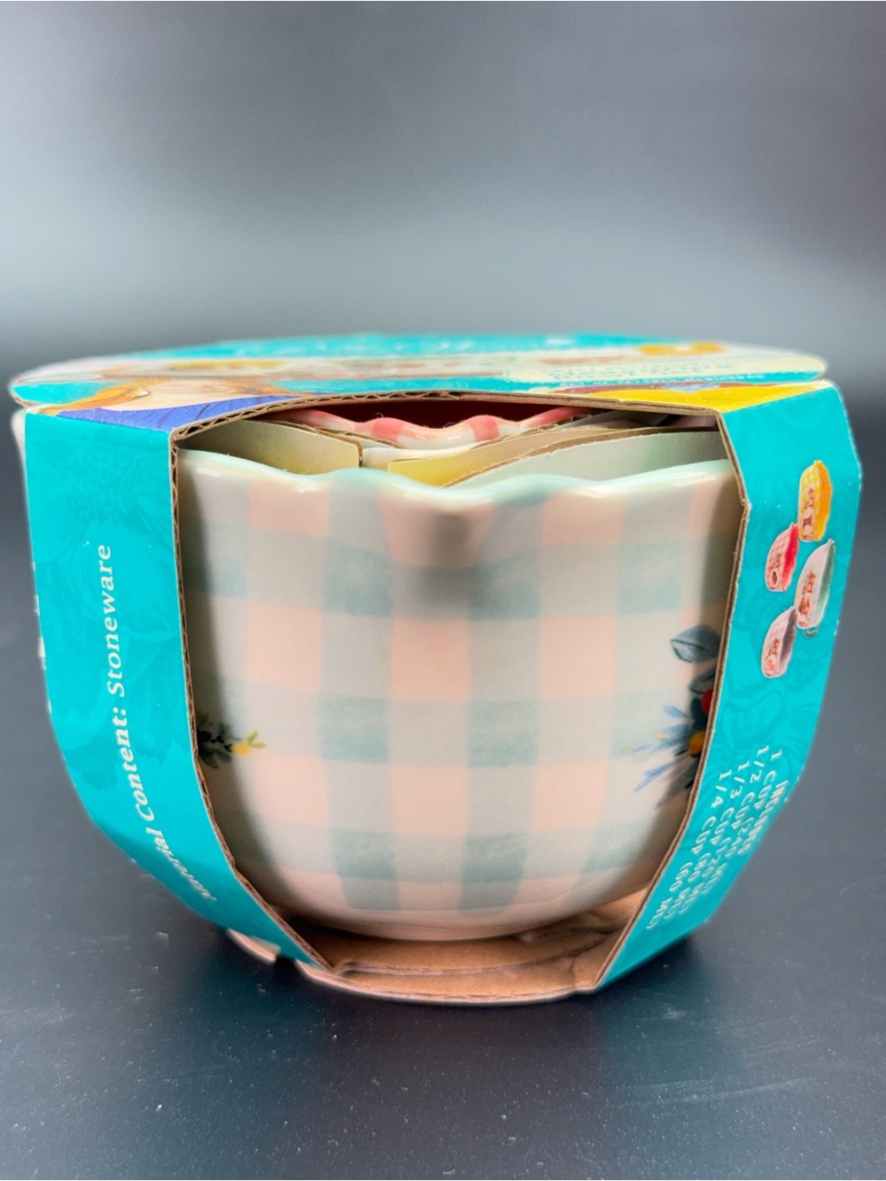 The Pioneer Woman Sweet Romance Blossoms Measuring Bowl Set - Picture 5 of 8